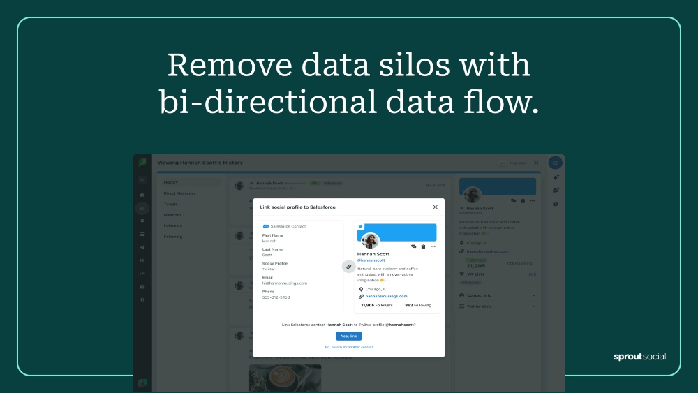 Remove Social Data Silos