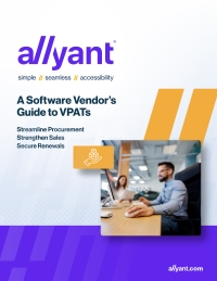 A Software Vendor’s Guide to VPATs