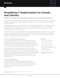 Simplifying IT Modernization for Schools and Libraries