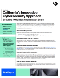 California’s Innovative Cybersecurity Approach