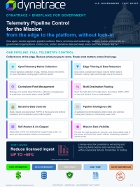 Dynatrace + Bindplane for Government