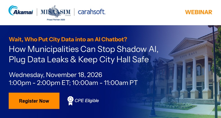 How Municipalities Can Stop Shadow AI | Event Banner