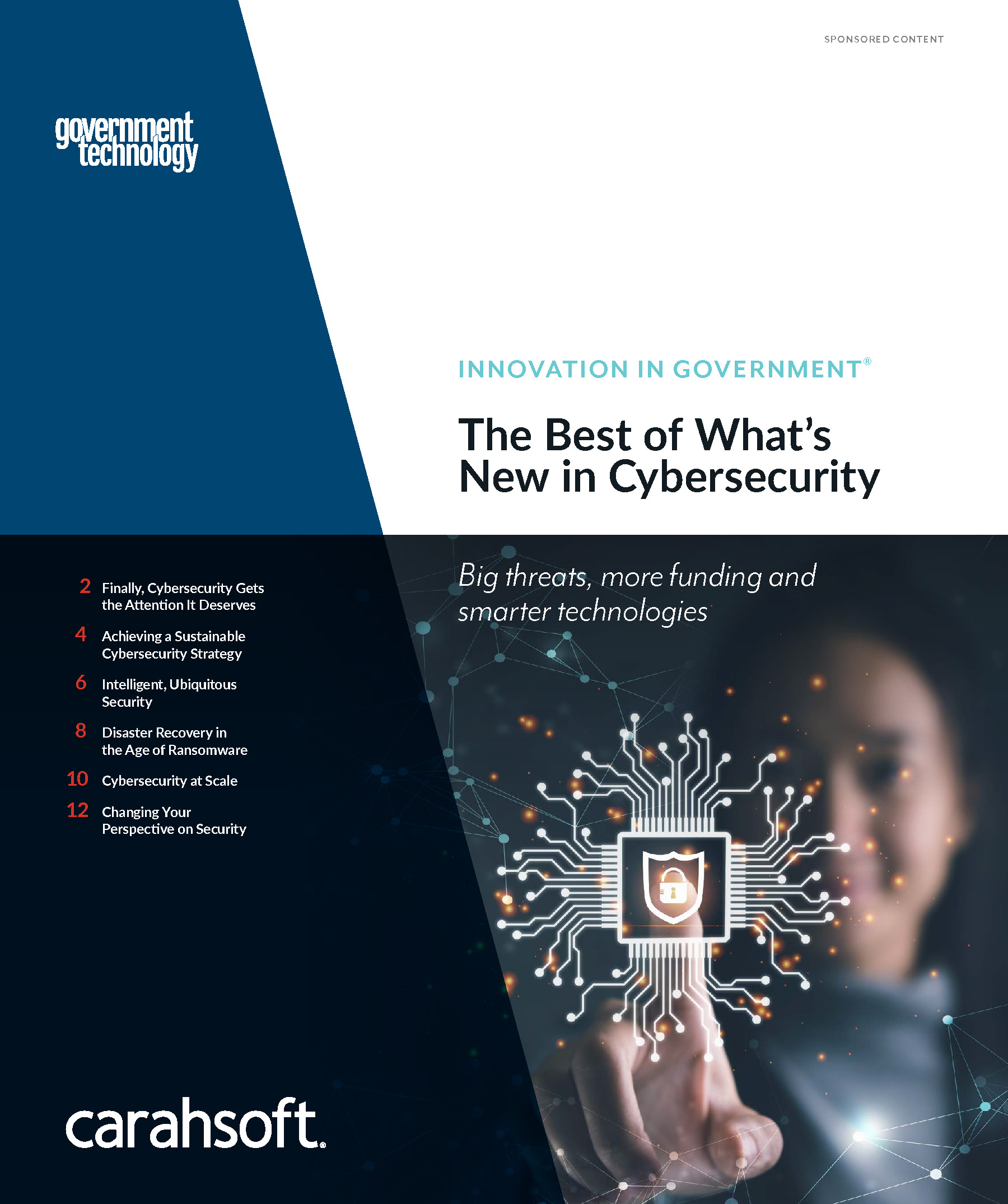 GovTech Cybersecurity report cover