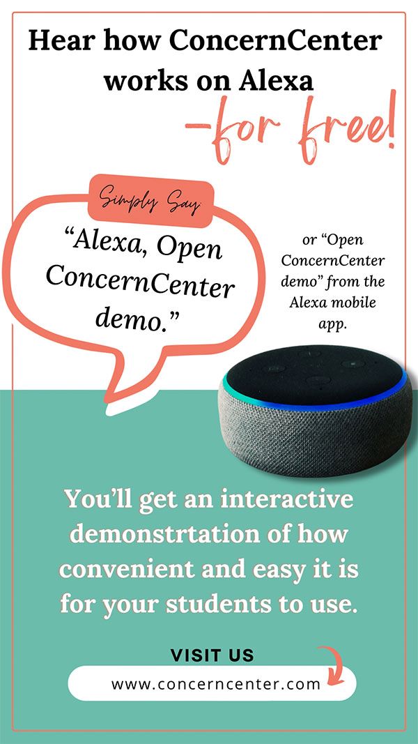 ConcernCenter for Alexa