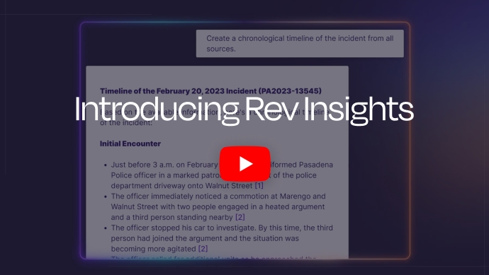 Introducing Rev Insights