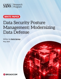 SANS DSPM Modernizing Data Defense Whitepaper