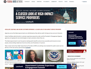 Excellent, Equitable, and Secure Customer Experience