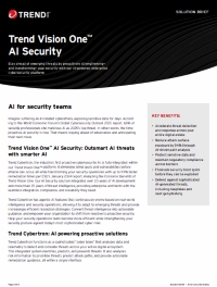 Trend Vision One™ AI Security