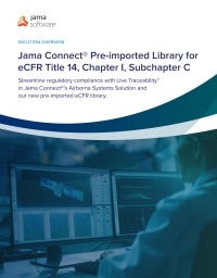 Jama Connect® Pre-imported Library for eCFR Title 14, Chapter I, Subchapter C