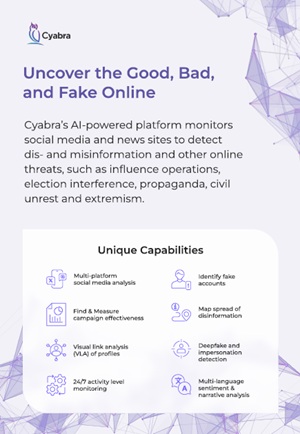 Uncover the Good, Bad, and Fake Online