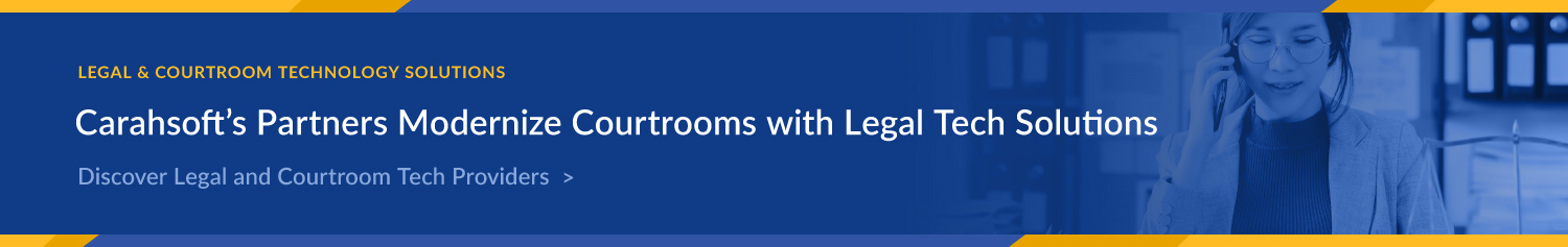 Legal & Courtroom Tech Solve Banner