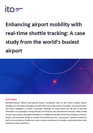 Enhancing airport mobility with real-time shuttle tracking: A case study from the world’s busiest airport