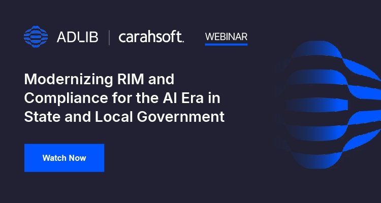 Modernizing RIM and Compliance for the AI Era in State and Local Government