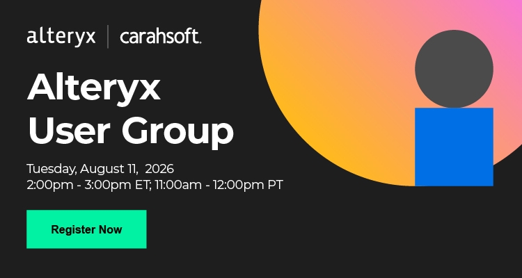 AlteryX User Group | Event Banner