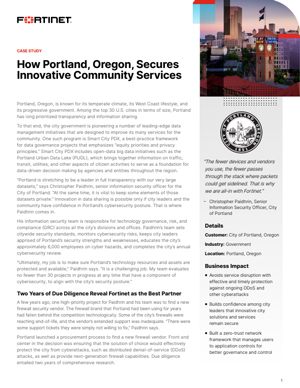 How Portland, Oregon, Secures Innovative Community Service