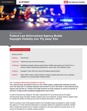 Keysight Success Story - Law Enforcement