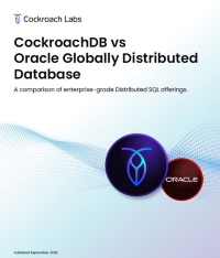 CockroachDB vs Oracle Globally Distributed Database