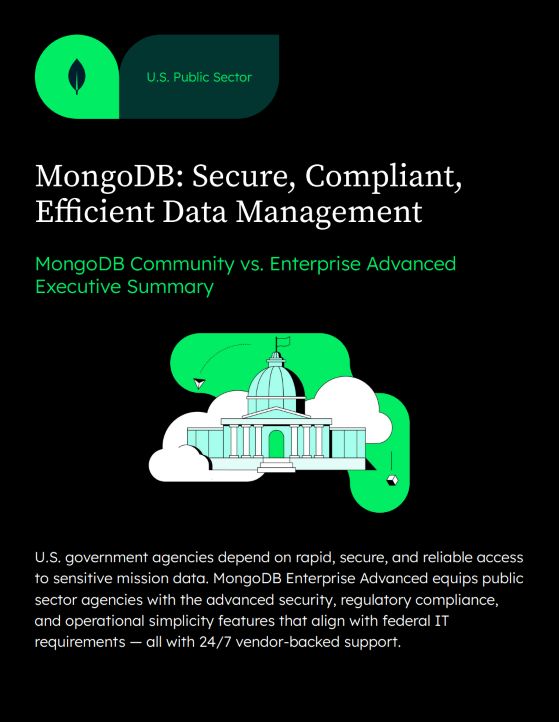 MongoDB: Secure, Compliant, Efficient Data Management