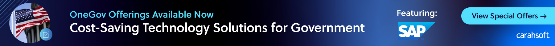 OneGov Offerings Available Now: Cost-Saving Technology Solutions for Government – Featuring SAP - View Special Offers