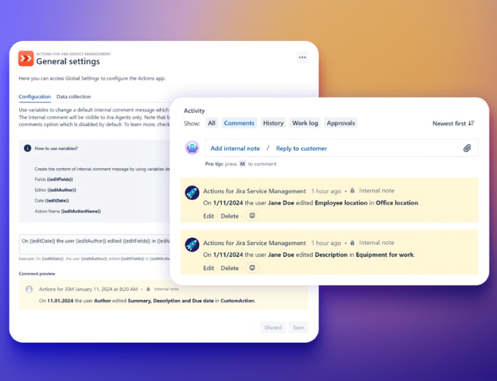 Controlled and transparent request editing