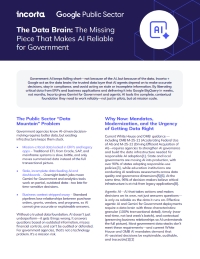 The Data Brain:The missing Piece That Makes AI Reliable for Government