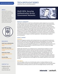 Tech Spotlight on MyID MFA: Securing Authentication Across Government Networks