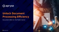 Unlock Document Processing Efficiency: Document SDKs for the Public Sector