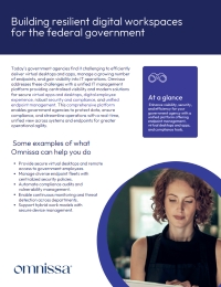Building Resilient Digital Workspaces for the Federal Government