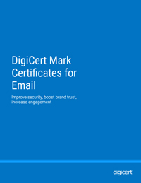 DigiCert Mark Certificates for Email