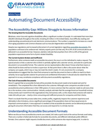 Automating Document Accessibility