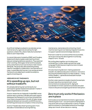 Agencies Say AI is Boosting Speed and Scale - but not Without Growing Pains
