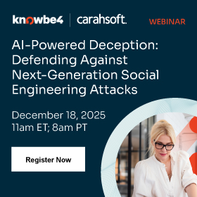 AI-Powered Deception: Defending Against Next-Generation Engineering Attacks Event Banner