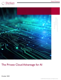 The Private Cloud Advantage for AI