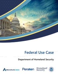 Federal Use Case: Department of Homeland Security