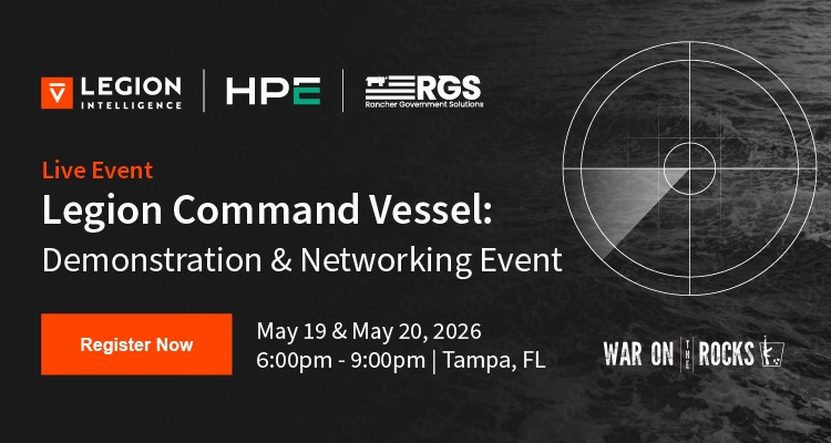 Legion Command Vessel Experience at SOF Week 2026