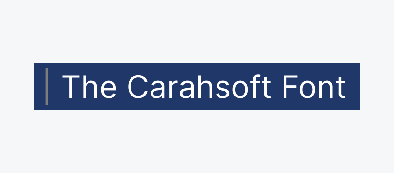 Our primary font is Lato.