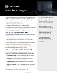 Babel Street Insights