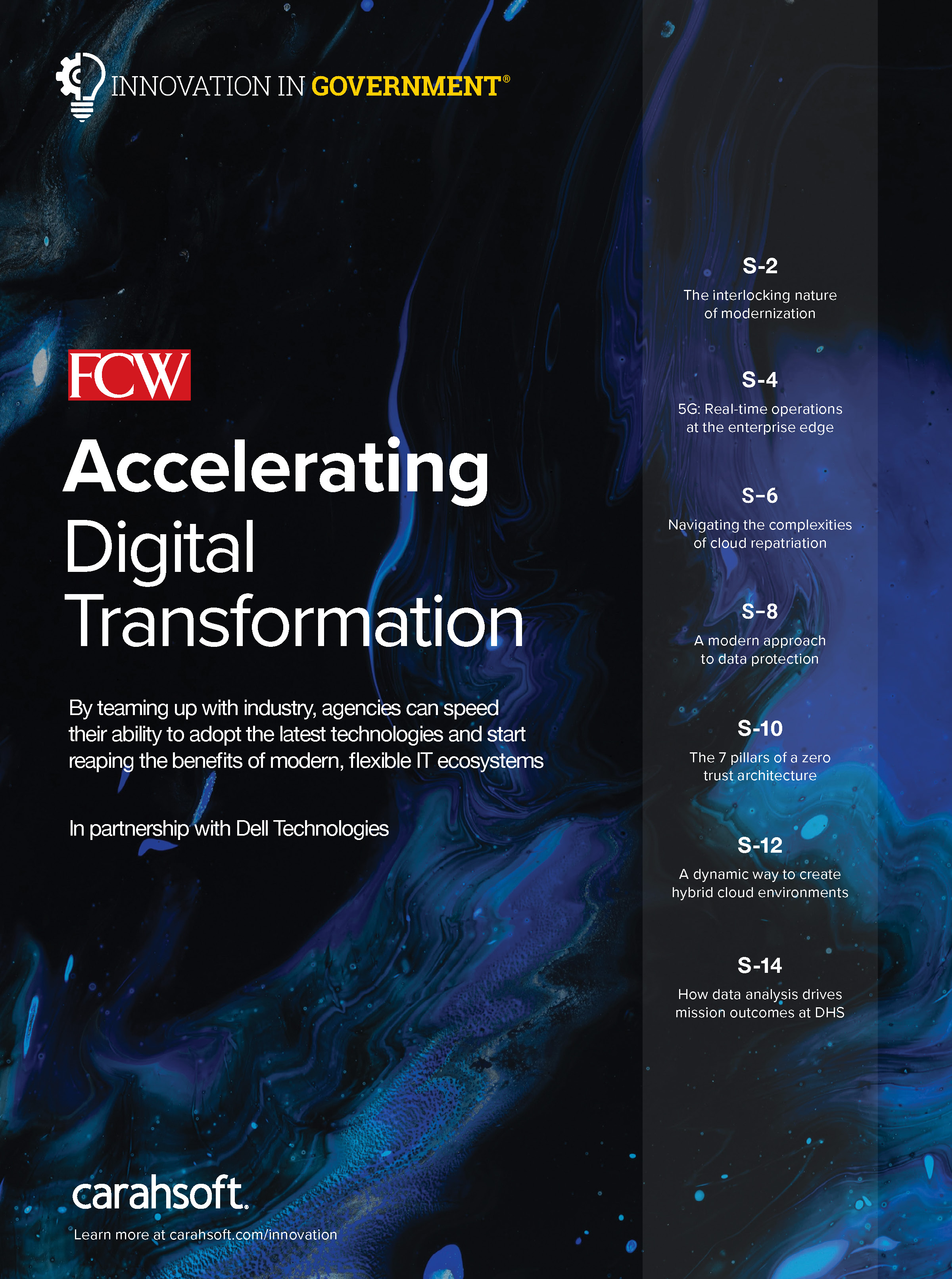 FCW IIG Accelerating Digital Transformation Report cover