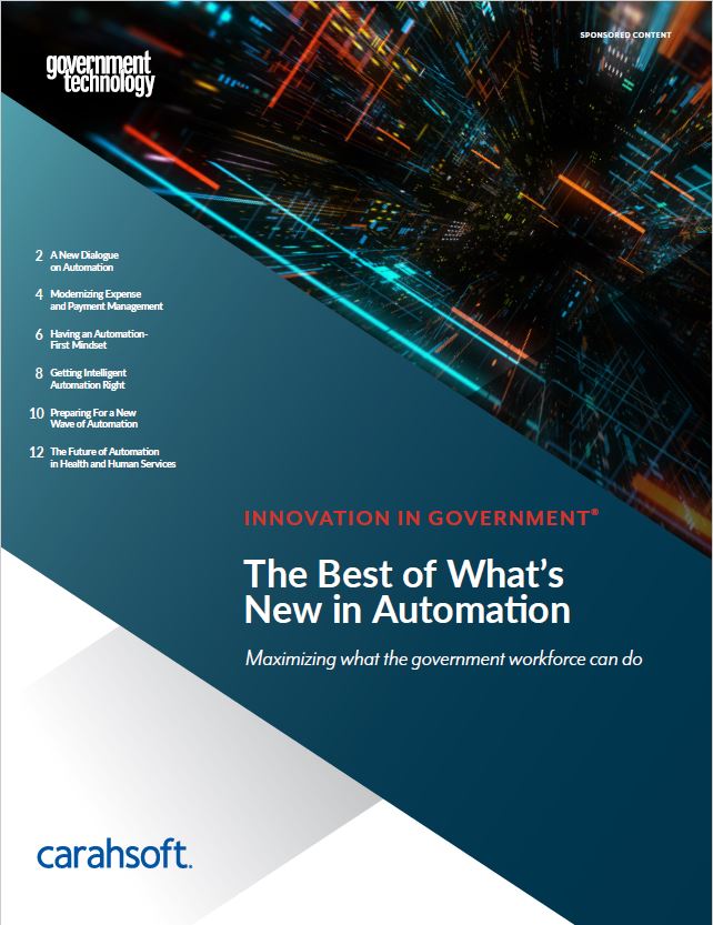 GovTech automation report cover