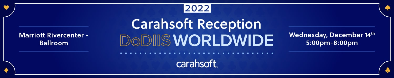 Carahsoft’s Network Reception at DoDIIS worldwide 2022