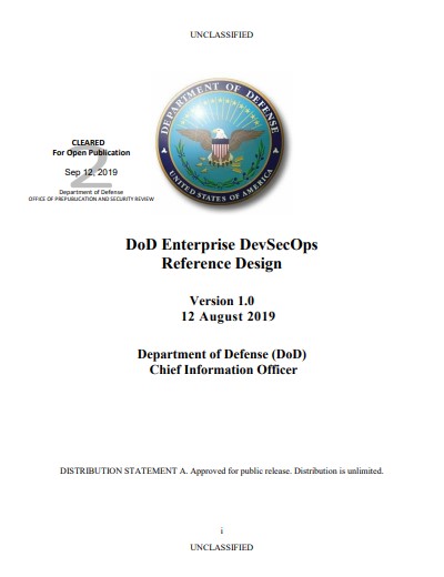 DoD Enterprise DevSecOps Reference Design