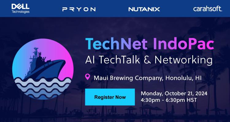 Join us in Hawaii at the TechNet IndoPac: AI TechTalk & Networking. Register now!