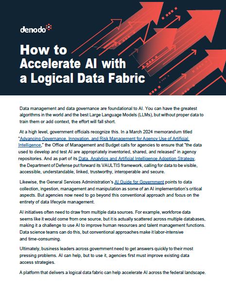 How to Accelerate AI with a Logical Data Fabric