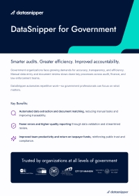 DataSnipper for Government