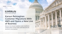 Karsun Reimagines Customer Migrations With AWS and Opens a New Line of Business