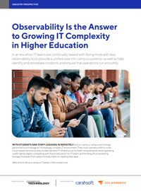 Observability Is the Answer to Growing IT Complexity in Higher Education