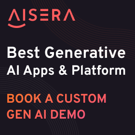 Aisera Book a custom gen AI demo