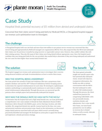 Case Study: Medicaid MCOs Denials