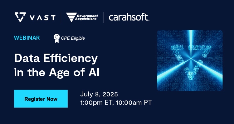 Data Efficiency in the Age of AI Event Banner