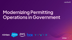 Modernizing Permitting Operations in Government